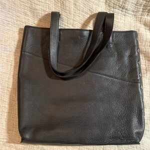 Two in one! Authentic 2021 Hammitt Black Leather Tote Bag with matching wallet.
